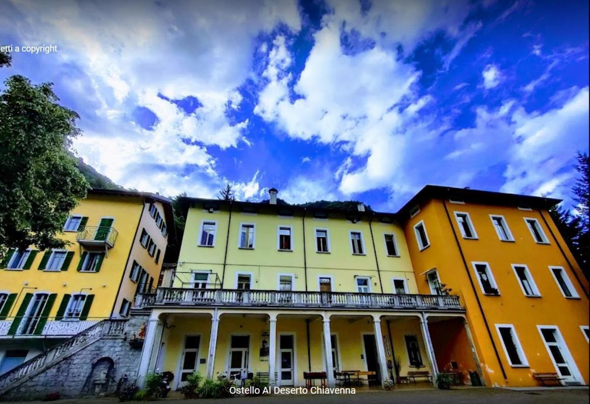 Ostello Al Deserto Chiavenna Zewnętrze zdjęcie